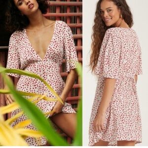 Billabong Red Floral Dress